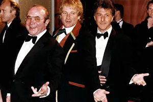 Bob hoskins ACtor with Co-Actors Robin Williams and Dustin Hoffman from the Film " Bob hoskins ACtor with Co-Actors Robin Williams and Dustin Hoffman from the Film "