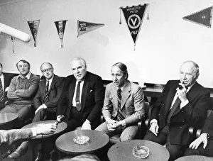 Bobby Charlton, Manchester United, announces his retirement as a player Bobby Charlton, Manchester United, announces his retirement as a player