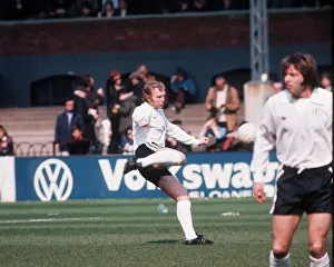 Bobby Moore 1974 Fulham v West Bromwich Albion Bobby Moore 1974 Fulham v West Bromwich Albion