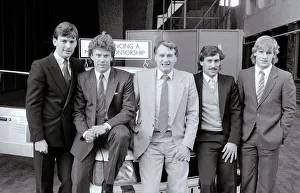 Bobby Robson England Manager at photocall news press conference to announce the formation Bobby Robson England Manager at photocall news press conference to announce the formation