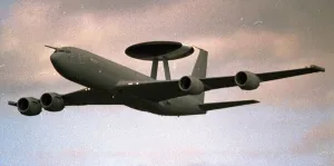 A Boeing E3 Sentry AWAC Airborne Early Warning Radar Aircraft E A Boeing E3 Sentry AWAC Airborne Early Warning Radar Aircraft E