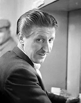 A bookmaker at a betting shop November 1962 A bookmaker at a betting shop November 1962