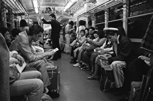 The Boomtown Rats in Tokyo. Pictured, Bob Geldof (left) The Boomtown Rats in Tokyo. Pictured, Bob Geldof (left)