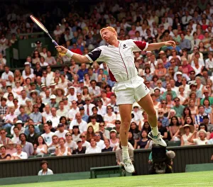BORIS BECKER V CARBONELL WIMBLEDON TENNIS CHAMPIONSHIPS 1996 28/06/1996 BORIS BECKER V CARBONELL WIMBLEDON TENNIS CHAMPIONSHIPS 1996 28/06/1996