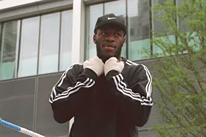 Boxer Herbie Hide at Nash Court Canary Wharf prior to his London Arena Showdown with Boxer Herbie Hide at Nash Court Canary Wharf prior to his London Arena Showdown with