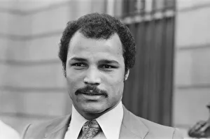 Boxer John Conteh leaves Bow Street Magistrate Court, London today after a driving ban Boxer John Conteh leaves Bow Street Magistrate Court, London today after a driving ban