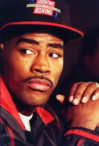 Boxer Tom Boom Boom Johnson Who Will Fight Prince Naseem Boxer Tom Boom Boom Johnson Who Will Fight Prince Naseem