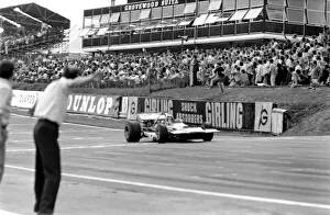 Brands Hatch. Jocken Rindt wins. July 1970 70-6868-003 Brands Hatch. Jocken Rindt wins. July 1970 70-6868-003