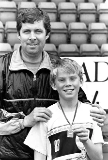 Brendan Foster with his son Paul after the Junior Great North race at Gateshead Stadium Brendan Foster with his son Paul after the Junior Great North race at Gateshead Stadium