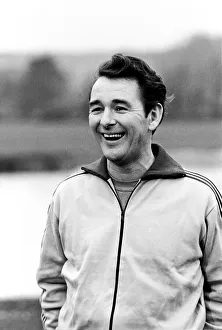 Brian Clough Nottingham Forest manager. January 1975 75-00170-010 Brian Clough Nottingham Forest manager. January 1975 75-00170-010