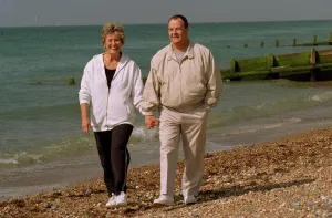 Brian Hill Actor who played the part of the chef in Fawlty Towers walking on the beach Brian Hill Actor who played the part of the chef in Fawlty Towers walking on the beach