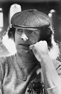 Images Dated 1st March 1983: Brian Johnson lead singer of the rock group AC / DC. (March 1983)