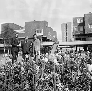 Britain in Bloom judges in Thornaby-on-Tees. 1972 Britain in Bloom judges in Thornaby-on-Tees. 1972