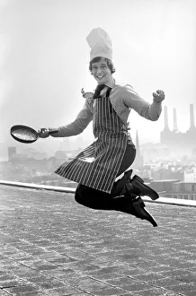 Britain's top man in the kitchen. April 1975 75-2138-005 Britain's top man in the kitchen. April 1975 75-2138-005