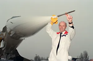 British Airways Concorde 20th Birthday is celebrated at Heathrow Airport British Airways Concorde 20th Birthday is celebrated at Heathrow Airport