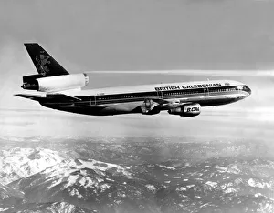 A British Caledonian Airways McDonnell Douglas DC-10 aircraft A British Caledonian Airways McDonnell Douglas DC-10 aircraft