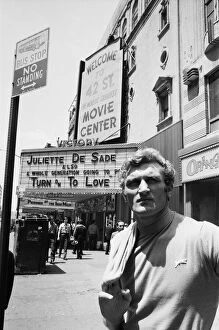 Images Dated 27th June 1970: British heavyweight boxer Joe Bugner in New York City. Joe is New York to meet some