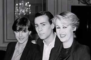 British pop group The Human League-left to right: Joanne Catherall British pop group The Human League-left to right: Joanne Catherall
