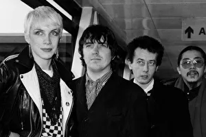 British pop group The Tourists led by Scottish singer Annie Lennox British pop group The Tourists led by Scottish singer Annie Lennox