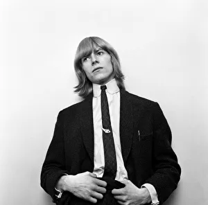 British pop singer David Bowie pictured when he was known as Davie Jones British pop singer David Bowie pictured when he was known as Davie Jones
