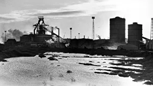 British Steel's new complex at Redcar, 31st December 1979 British Steel's new complex at Redcar, 31st December 1979