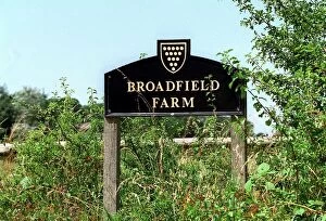 Images Dated 7th August 1998: Broadfield Farm in Tetbury owned by Prince Charles the Prince of Wales