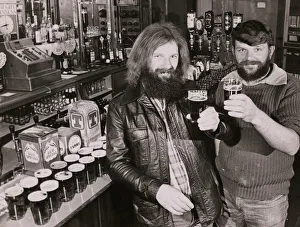 Brothers Donald and Irving Boyes in training for a marathon pub crawl Brothers Donald and Irving Boyes in training for a marathon pub crawl