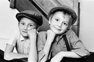 Images Dated 3rd November 1987: Brothers Jamie and Jonathon Moore have taken on their first television roles in a Thames