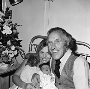 Bruce Forsyth pictured with his wife Anthea Redfern after she gave birth to their first Bruce Forsyth pictured with his wife Anthea Redfern after she gave birth to their first