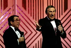 Bruce Forsyth TV Presenter with Ronnie Corbett Bruce Forsyth TV Presenter with Ronnie Corbett