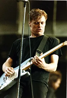 Bryan Adams Singer Rock Star at Maine Road Football Ground Manchester Bryan Adams Singer Rock Star at Maine Road Football Ground Manchester