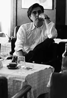 Bryan Ferry pop singer in paris, April 1985 Bryan Ferry pop singer in paris, April 1985