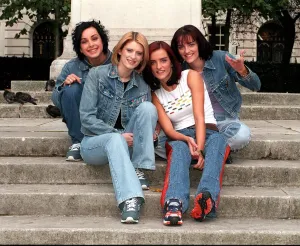 B*Witched Irish pop group September 1998 Lindsay Armaou Sinead O' B*Witched Irish pop group September 1998 Lindsay Armaou Sinead O'