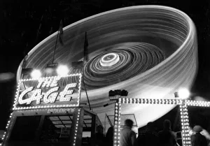 The Cafe fairground ride at Abergele Bonfire & Fair. 9th November 1995 The Cafe fairground ride at Abergele Bonfire & Fair. 9th November 1995