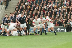 Calcutta Cup Five Nations. England 24 v. Scotland 21 at Twickenham Calcutta Cup Five Nations. England 24 v. Scotland 21 at Twickenham