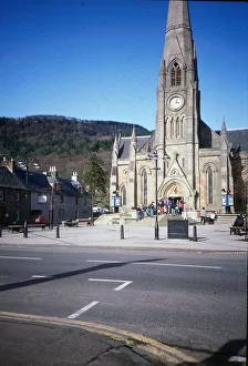 Callander May 1993 shows a local church in the town Callander May 1993 shows a local church in the town