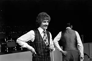 Canadian snooker player Cliff Thorburn in action during a tournament Canadian snooker player Cliff Thorburn in action during a tournament