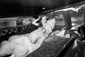 Images Dated 11th January 1977: Car / custom. Rolls Royce Phantom V. Margaret Hale. Office secretary Margaret Hale, 21