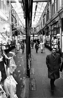 Images Dated 13th March 1970: Cardiff - Arcades - Morgan Arcade - 13th March 1970 - Western Mail