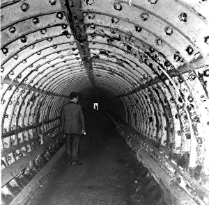Cardiff - Old - The subway under the River Ely, which provided a short cut between Cardiff - Old - The subway under the River Ely, which provided a short cut between