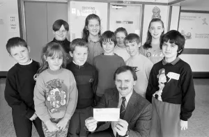 Carol singers from Colne Valley schools raised £100 for Huddersfield Royal Carol singers from Colne Valley schools raised £100 for Huddersfield Royal