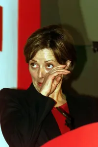 Carol Vorderman cries during Daniels Gallimore's award 1999 for outstanding bravery Carol Vorderman cries during Daniels Gallimore's award 1999 for outstanding bravery