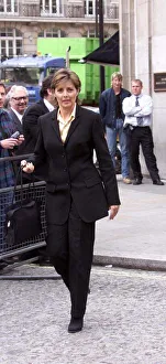 Carol Vorderman TV Presenter September 1999 arrives for Jill Dando Memorial Service Carol Vorderman TV Presenter September 1999 arrives for Jill Dando Memorial Service