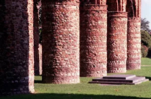 Castle Pillars Castle Park Colchester Essex Castle Pillars Castle Park Colchester Essex