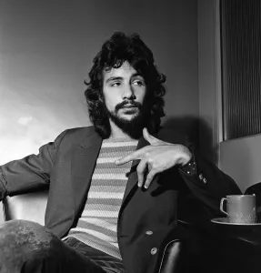 Cat Stevens pictured in the Sunday Mirror offices. 24th July 1970 Cat Stevens pictured in the Sunday Mirror offices. 24th July 1970