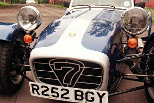 Caterham sports car July 1998 Registraion number plate R252 BGY Caterham sports car July 1998 Registraion number plate R252 BGY
