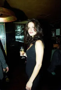 Catherine Zeta Jones Actress July 1998 At sticky Fingers resturant Catherine Zeta Jones Actress July 1998 At sticky Fingers resturant