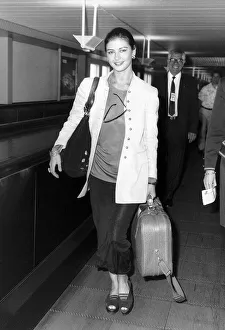 Catherine Zeta Jones Actress leaves Heathrow for Los Angeles Catherine Zeta Jones Actress leaves Heathrow for Los Angeles