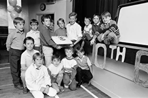 Celebrating was a piece of cake for these members of the 2nd Huddersfield Boys' Celebrating was a piece of cake for these members of the 2nd Huddersfield Boys'