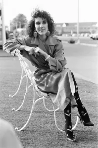Celine Dion, Canadian singer aged 20 years old, representing Switzerland Celine Dion, Canadian singer aged 20 years old, representing Switzerland